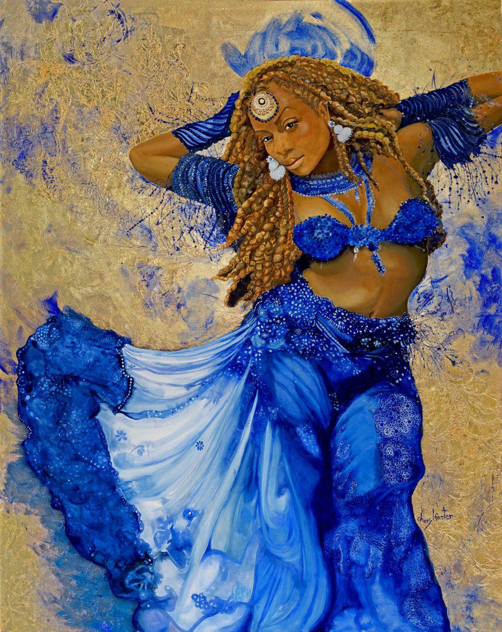 Indigo Flame